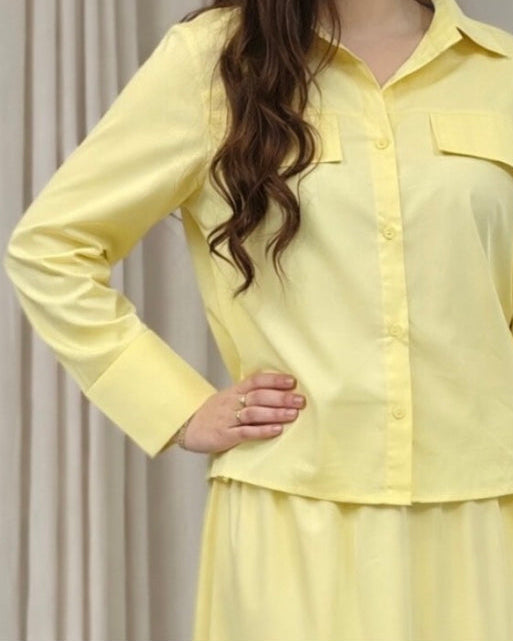 Ensemble Jupe longue et chemise