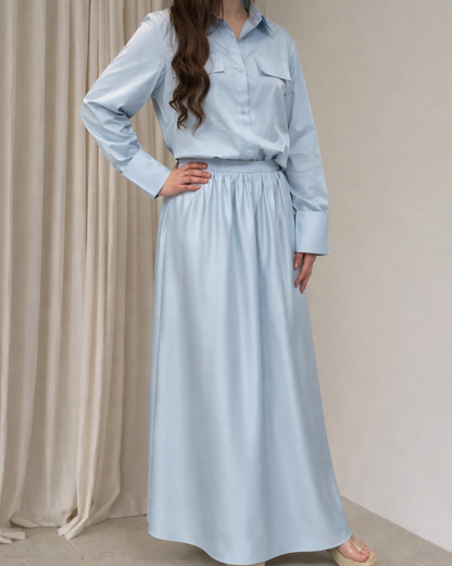 Ensemble Jupe longue et chemise