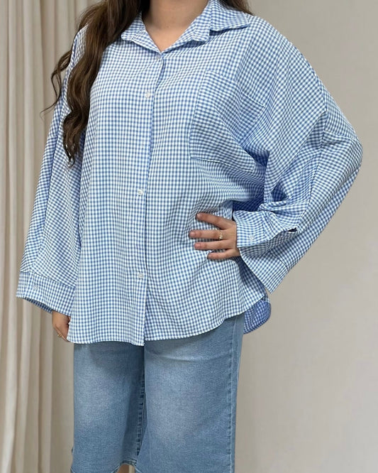 Chemise Vichy oversize