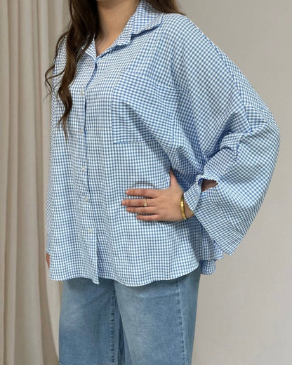 Chemise Vichy oversize
