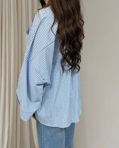 Chemise Vichy oversize
