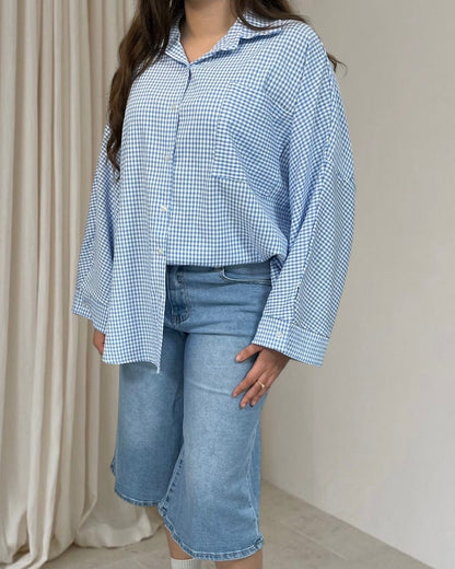 Chemise Vichy oversize