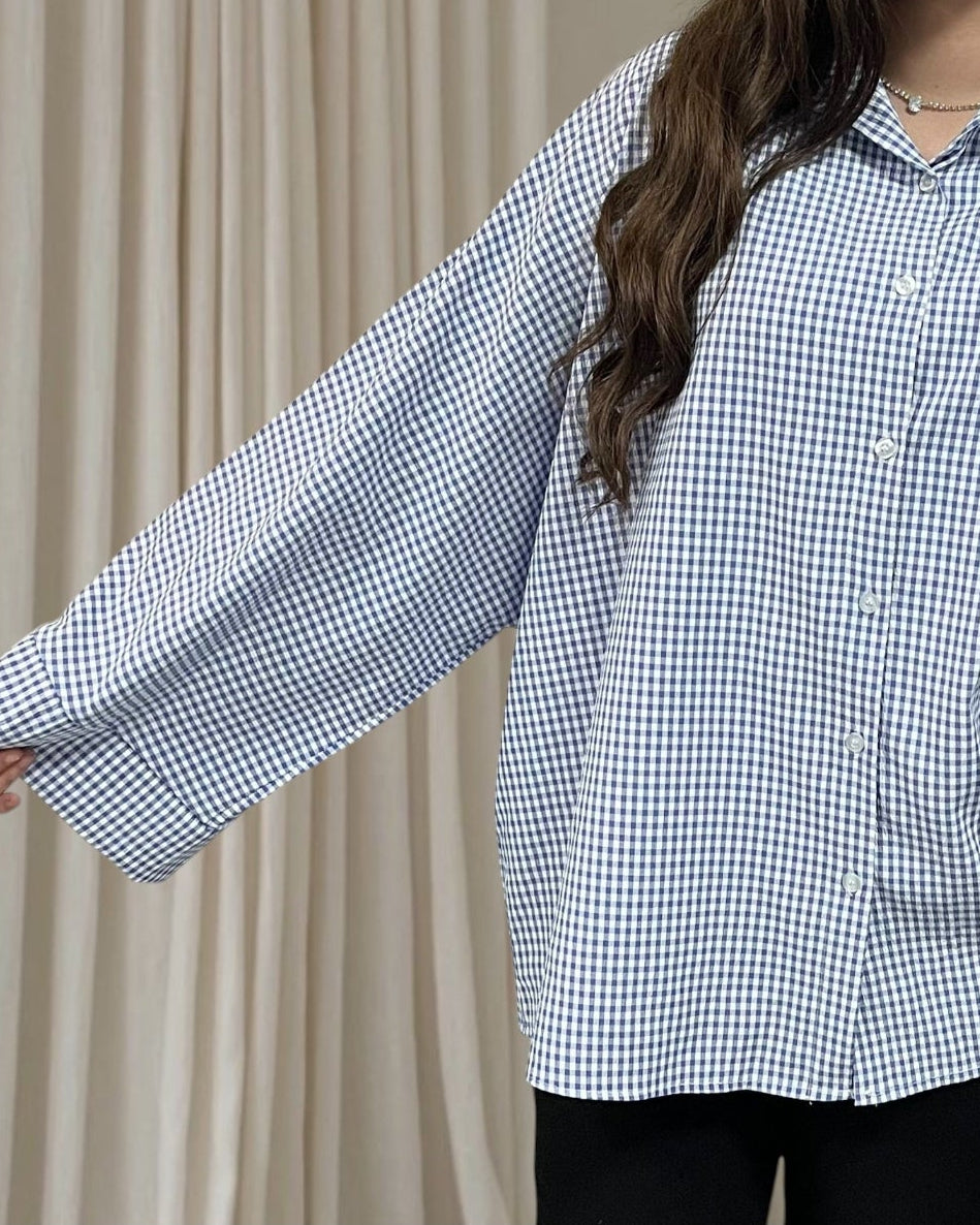 Chemise Vichy oversize