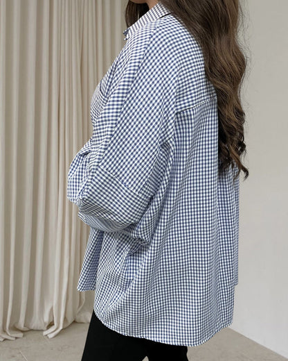 Chemise Vichy oversize
