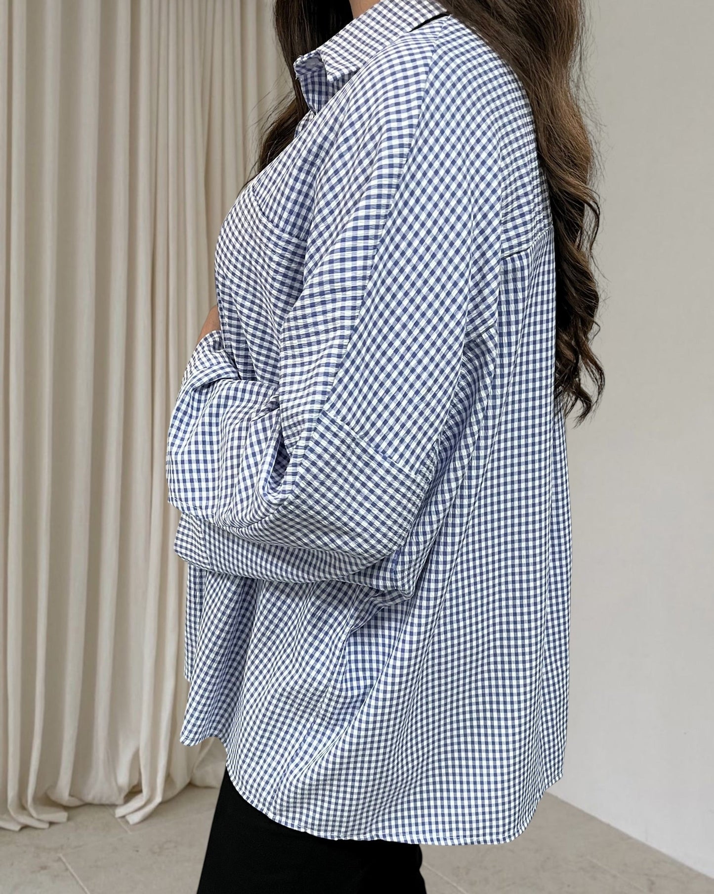 Chemise Vichy oversize