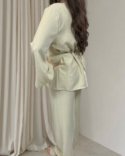Ensemble Asia haut et pantalon