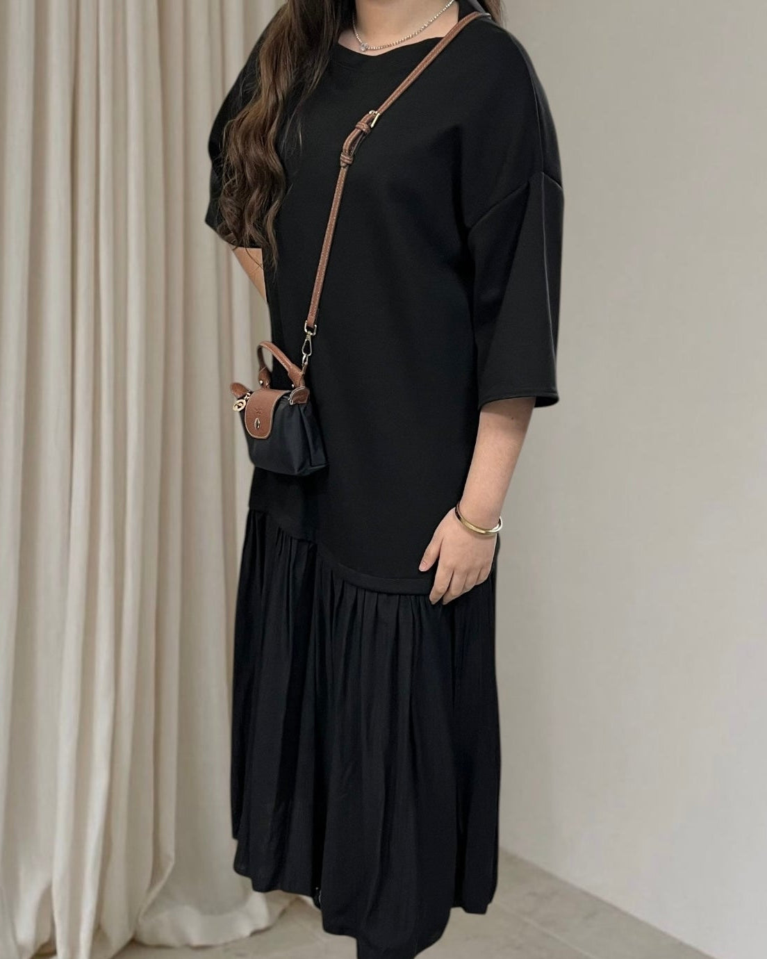 Robe teeshirt Longue