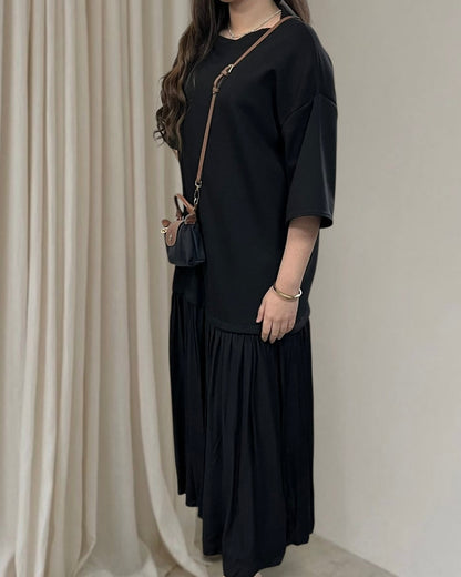 Robe teeshirt Longue