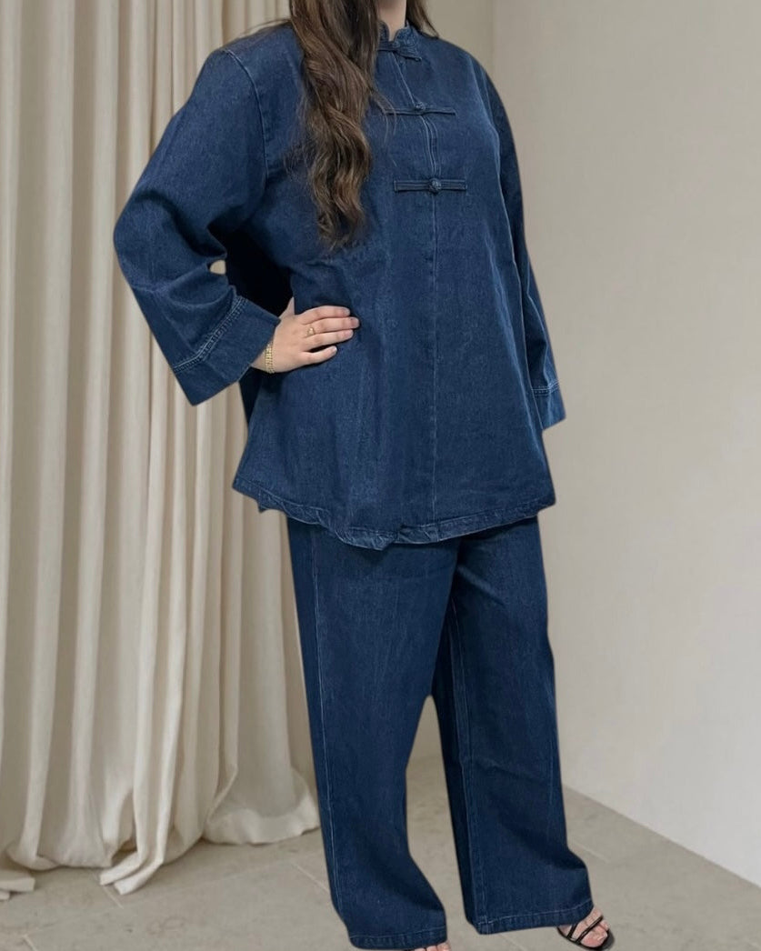Ensemble en Jean haut et pantalon