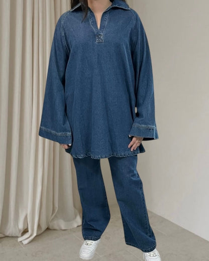 Ensemble en Jean haut et pantalon
