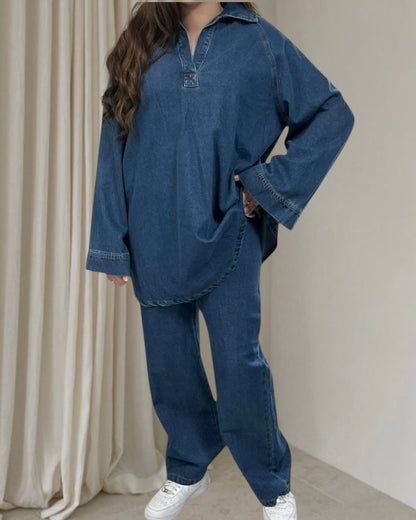 Ensemble en Jean haut et pantalon